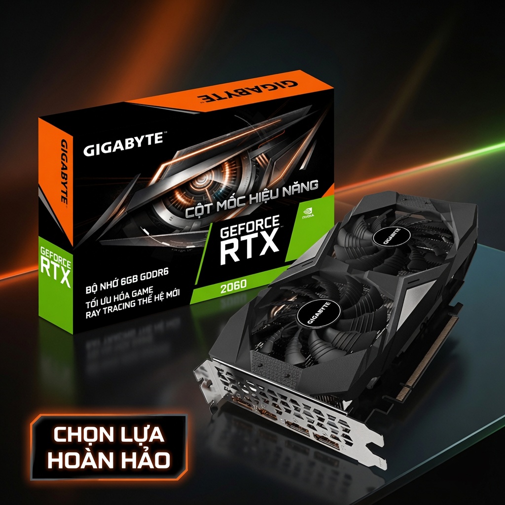 Card màn hình GIGABYTE GeForce RTX 2060 6Gb