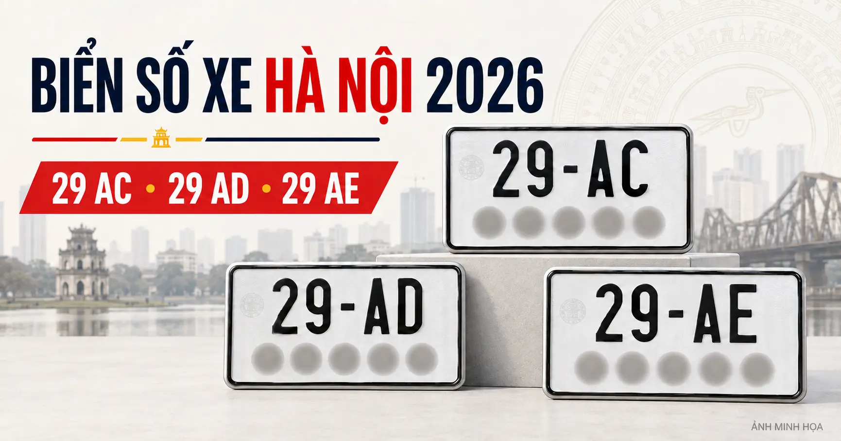Biển Số Xe Hà Nội Mới Nhất 2026 | Danh Sách Quận Huyện & Ký Hiệu Định Danh