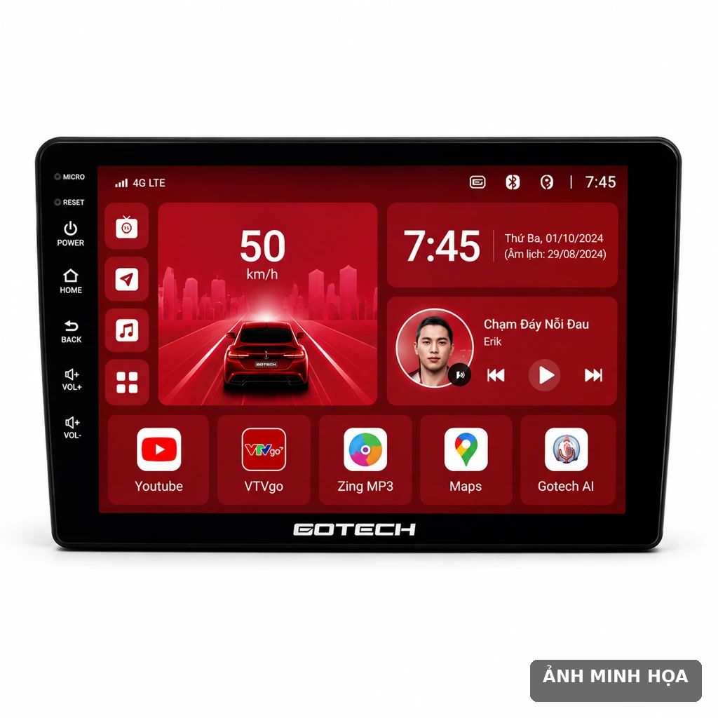 Màn Hình Android Ô Tô Gotech G4 Pro 2GB/64GB | Batcheoto